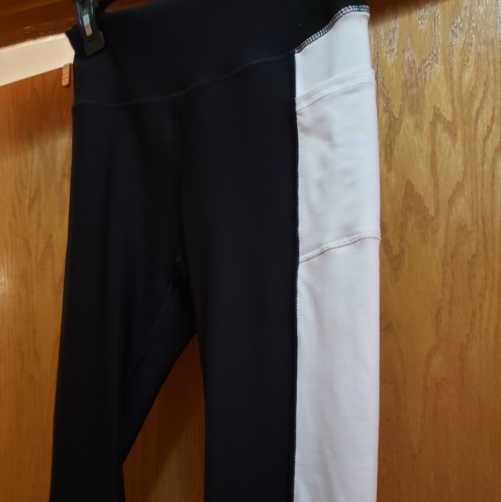 Gwen Stefani Black Sports Pant Poly/Spandex. SP